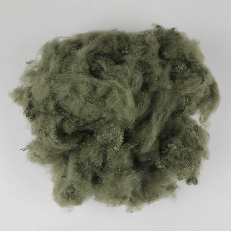 Army Greenwool fonó poliészter vágott szál 3D×64mm