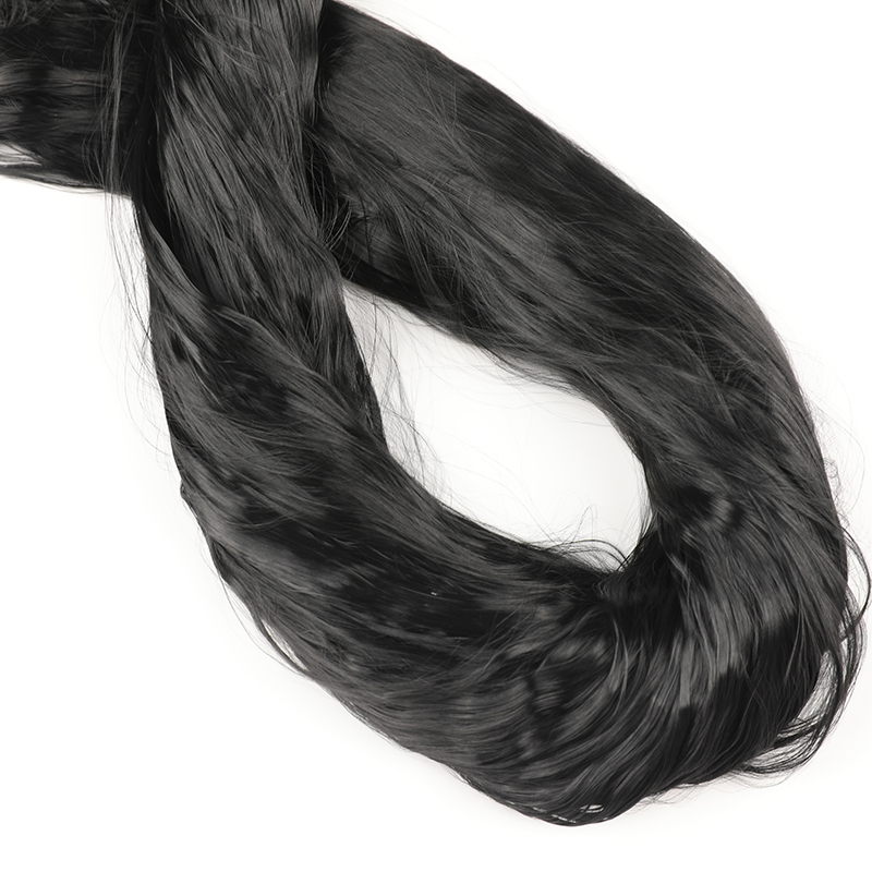 Nylon fekete fényes 3D bolyhos nylon 66